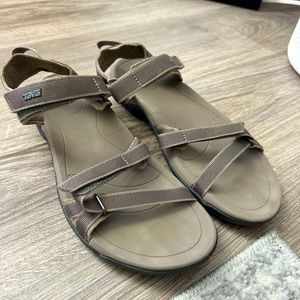 Teva Grey Strap Sandals